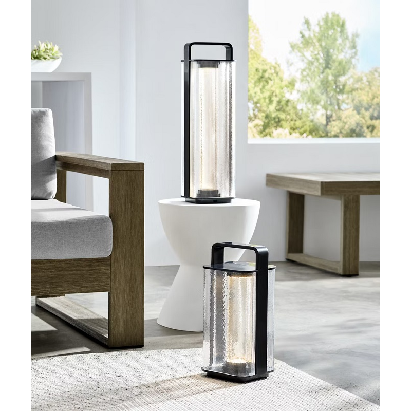 Visual Comfort KWTB61727 Flacara 1-lt 15" Tall LED Outdoor Rechargeable Lantern