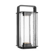 Visual Comfort KWTB61727 Flacara 1-lt 15" Tall LED Outdoor Rechargeable Lantern - Bronze