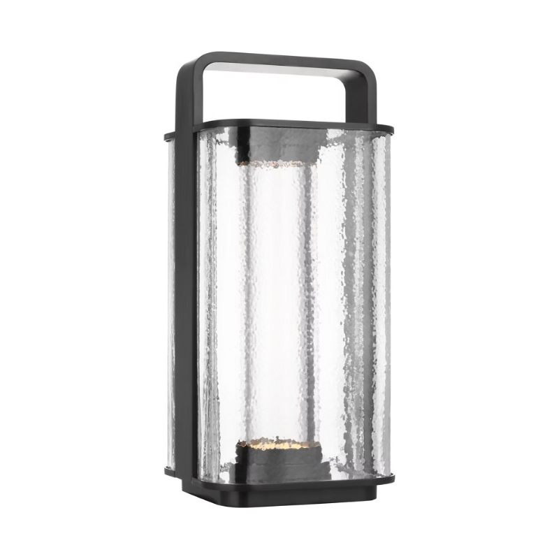 Visual Comfort KWTB61727 Flacara 1-lt 15" Tall LED Outdoor Rechargeable Lantern - Bronze
