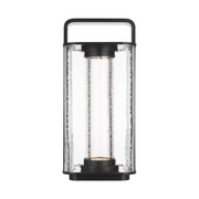 Visual Comfort KWTB61727 Flacara 1-lt 15" Tall LED Outdoor Rechargeable Lantern - Bronze