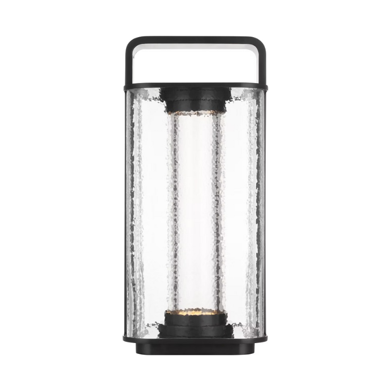 Visual Comfort KWTB61727 Flacara 1-lt 15" Tall LED Outdoor Rechargeable Lantern - Bronze