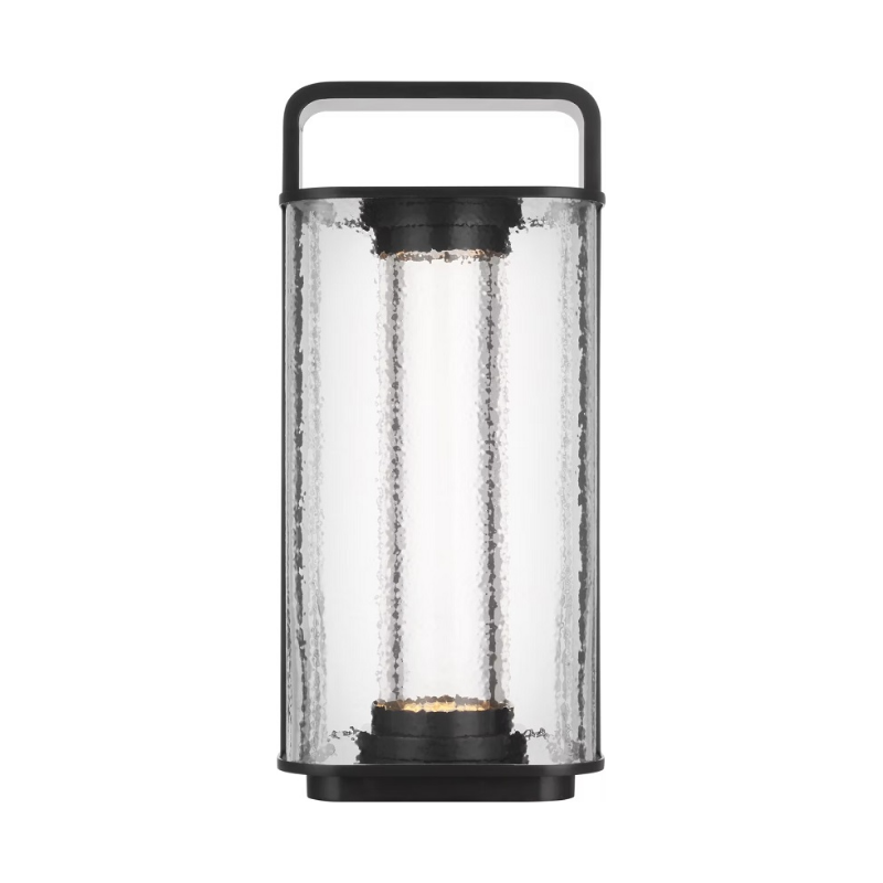 Visual Comfort KWTB61727 Flacara 1-lt 15" Tall LED Outdoor Rechargeable Lantern - Bronze