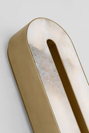 Visual Comfort KWWS69827 Wyllis 24" Tall LED Wall Sconce - Hand Rubbed Antique Brass