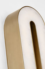 Visual Comfort KWWS69927 Wyllis 30" Tall LED Wall Sconce - Hand Rubbed Antique Brass