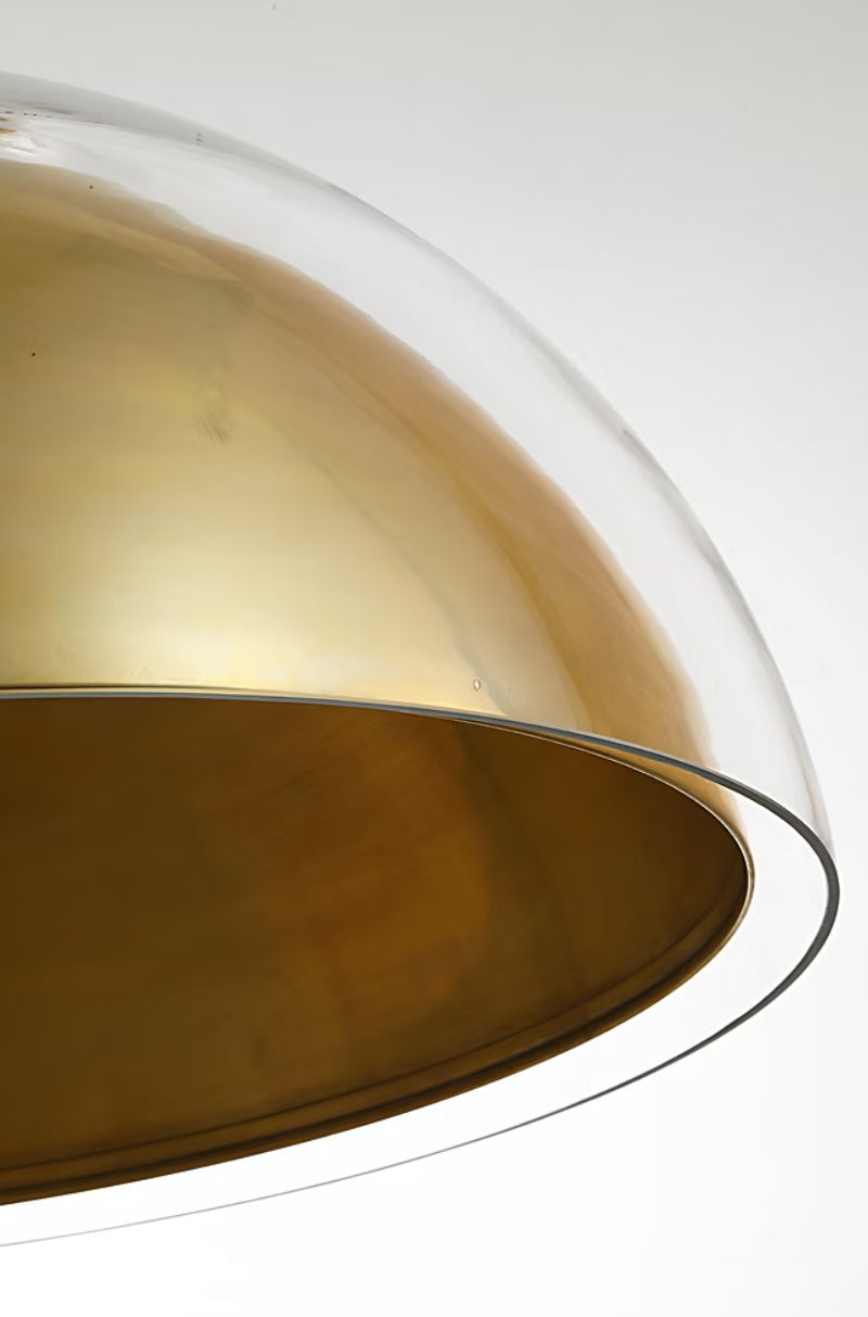 Visual Comfort MDFM73527 Lusi 24" LED Flush Mount - Hand Rubbed Antique Brass