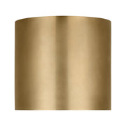 Visual Comfort MDFM73827 Dola 6" LED Flush Mount - Hand Rubbed Antique Brass