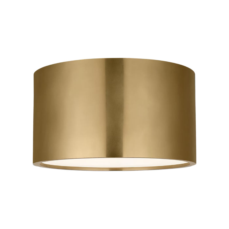 Visual Comfort MDFM73927 Dola 13" LED Flush Mount - Hand Rubbed Antique Brass