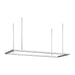 Visual Comfort MDLS187 Stagger Halo 50" LED Uplight Linear Suspension