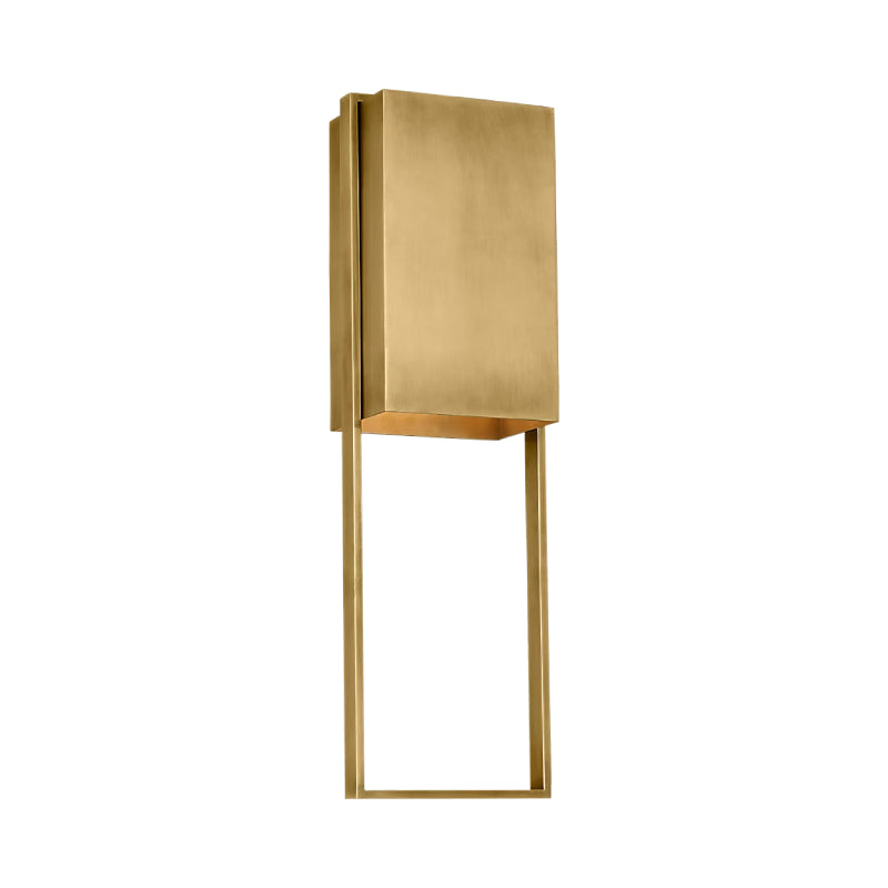 Visual Comfort MDOWS72427 Alude 1-lt 24" Tall LED Wall Sconce - Hand Rubbed Antique Brass