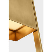Visual Comfort MDOWS72427 Alude 1-lt 24" Tall LED Wall Sconce - Hand Rubbed Antique Brass
