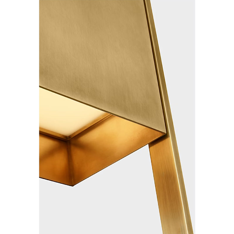 Visual Comfort MDOWS72427 Alude 1-lt 24" Tall LED Wall Sconce - Hand Rubbed Antique Brass