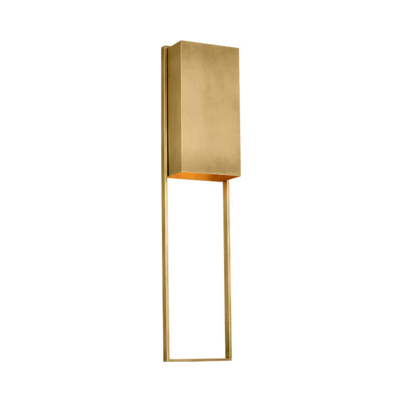 Visual Comfort MDOWS73227 Alude 1-lt 36" Tall LED Wall Sconce - Hand Rubbed Antique Brass