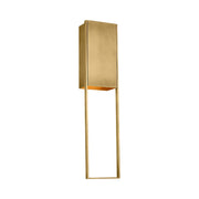 Visual Comfort MDOWS73227 Alude 1-lt 36" Tall LED Wall Sconce - Hand Rubbed Antique Brass
