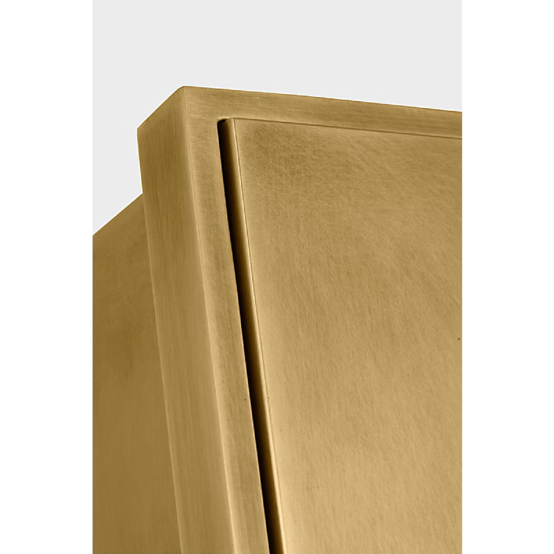 Visual Comfort MDOWS73227 Alude 1-lt 36" Tall LED Wall Sconce - Hand Rubbed Antique Brass