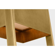 Visual Comfort MDOWS73227 Alude 1-lt 36" Tall LED Wall Sconce - Hand Rubbed Antique Brass
