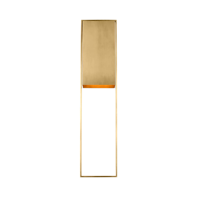 Visual Comfort MDOWS73227 Alude 1-lt 36" Tall LED Wall Sconce - Hand Rubbed Antique Brass