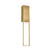 Visual Comfort MDOWS73327 Alude 1-lt 45" Tall LED Wall Sconce - Hand Rubbed Antique Brass
