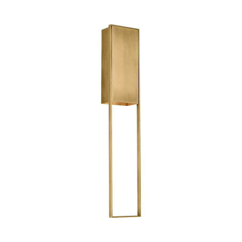 Visual Comfort MDOWS73327 Alude 1-lt 45" Tall LED Wall Sconce - Hand Rubbed Antique Brass