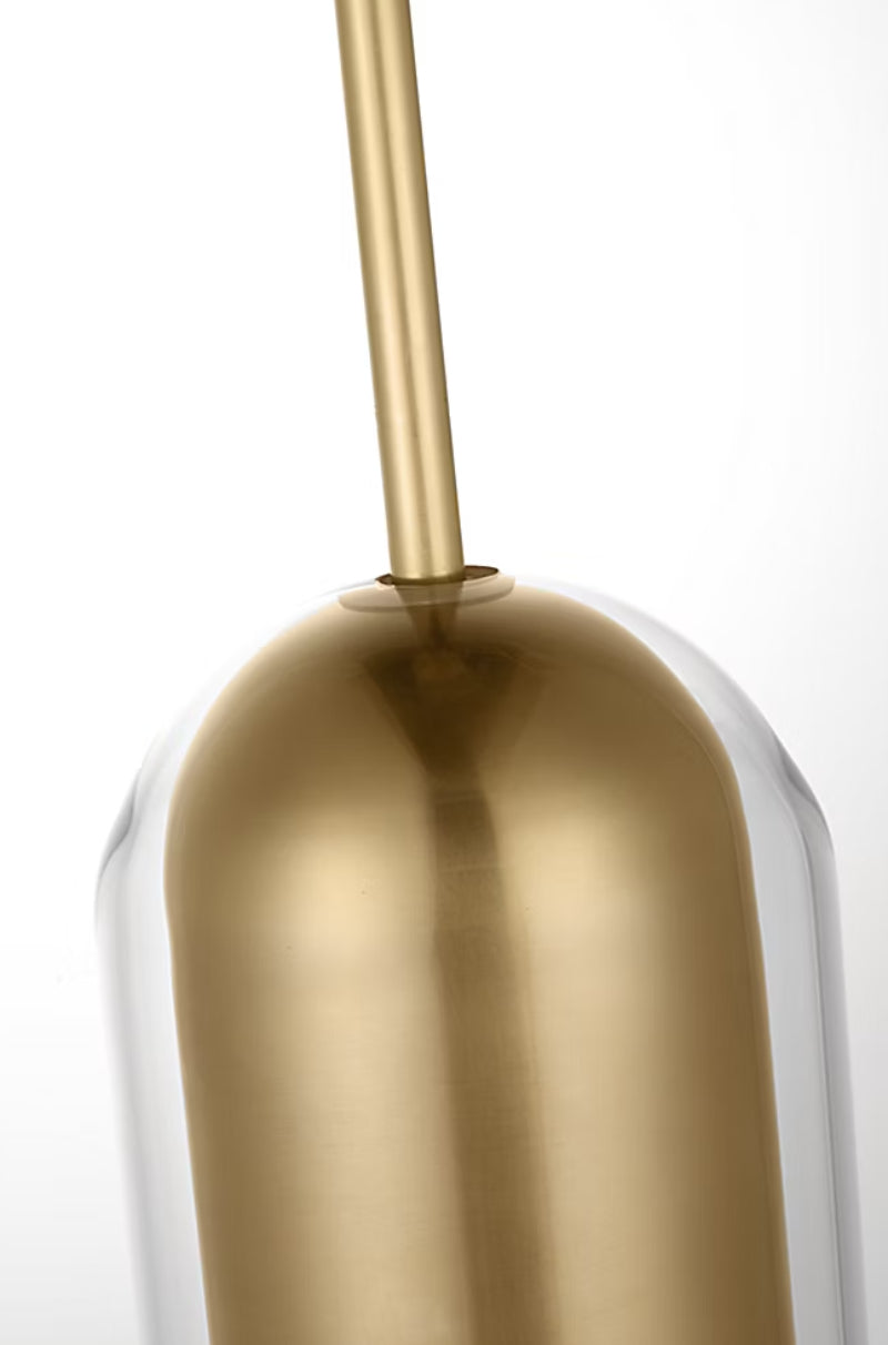 Visual Comfort MDPD73627 Tala 1-lt 5" LED Pendant - Hand Rubbed Antique Brass