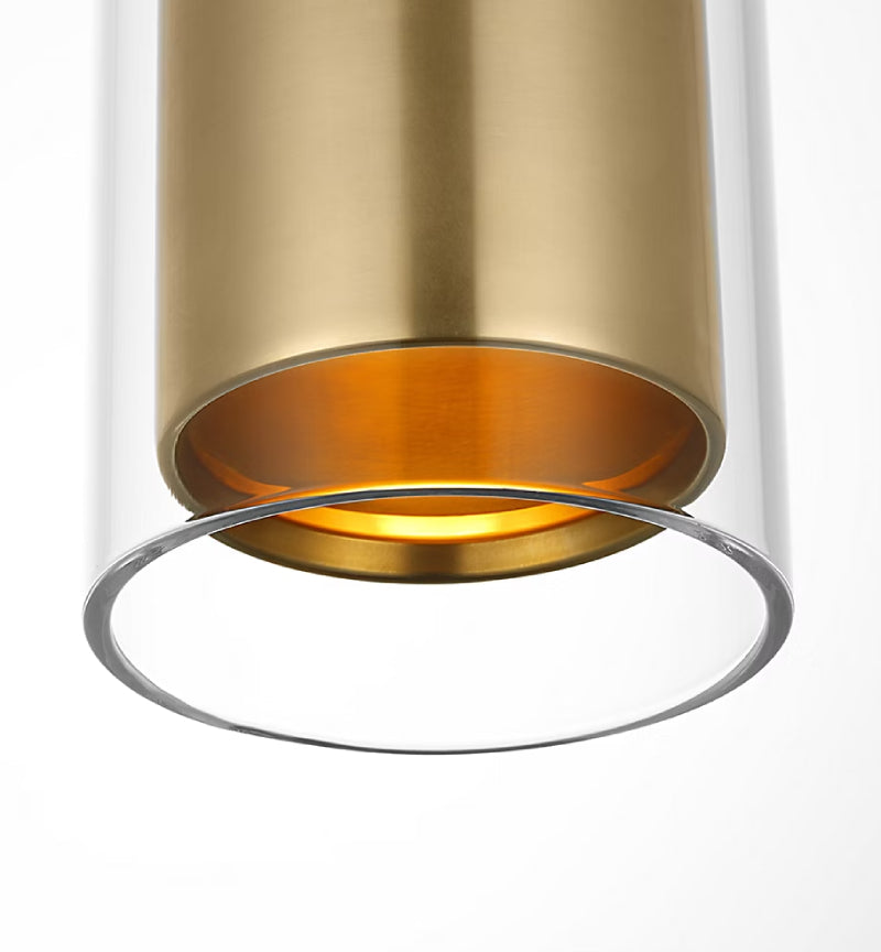 Visual Comfort MDPD73627 Tala 1-lt 5" LED Pendant - Hand Rubbed Antique Brass