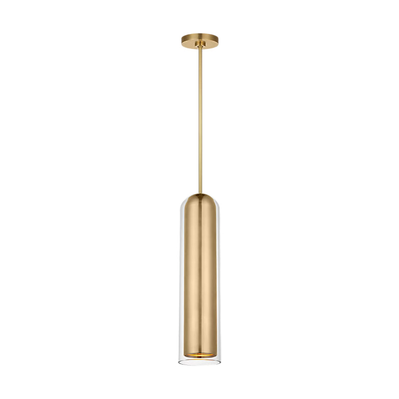 Visual Comfort MDPD73727 Tala 1-lt 6" LED Pendant - Hand-Rubbed Antique Brass