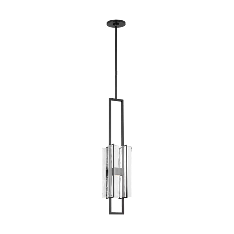 Visual Comfort MDPD74127 Duelle 1-lt 6" LED Pendant-Nightshade Black