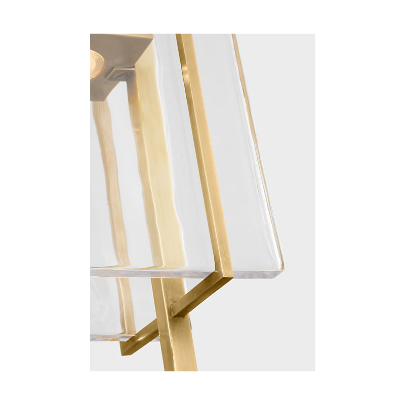 Visual Comfort MDPD74127 Duelle 1-lt 6" LED Pendant-Hand-Rubbed Antique Brass