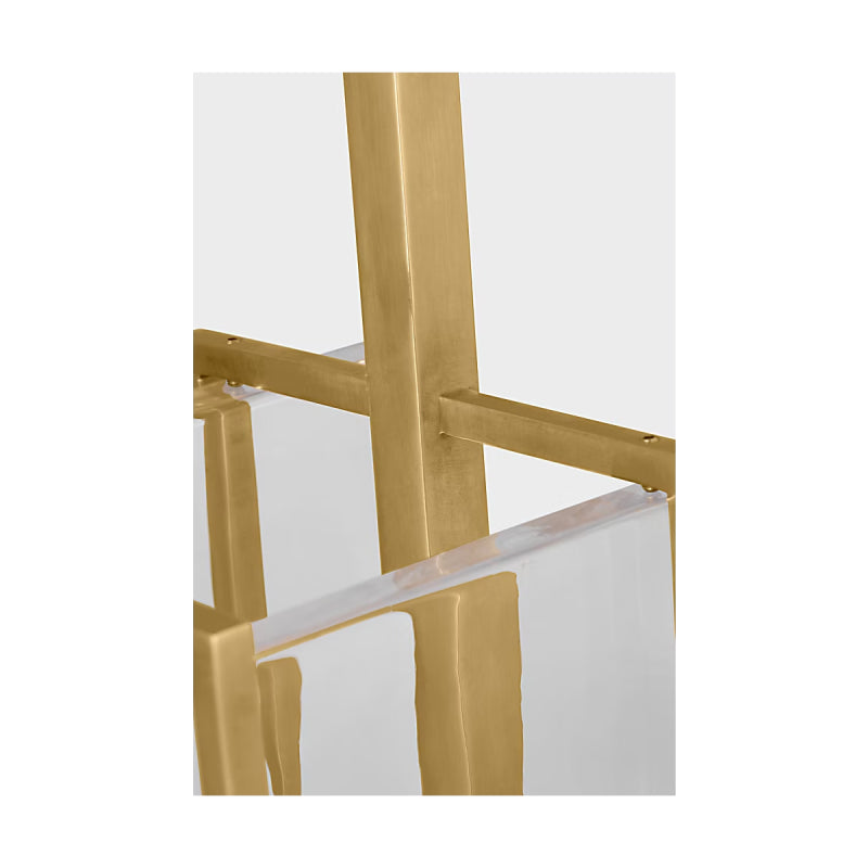 Visual Comfort MDPD74127 Duelle 1-lt 6" LED Pendant-Hand-Rubbed Antique Brass