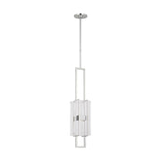 Visual Comfort MDPD74127 Duelle 1-lt 6" LED Pendant-Polished Nickel