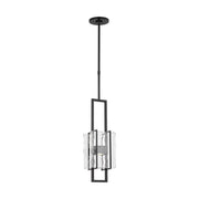 Visual Comfort MDPD74227 Duelle 1-lt 6" LED Pendant-Nightshade Black