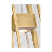 Visual Comfort MDPD74227 Duelle 1-lt 6" LED Pendant-Hand-Rubbed Antique Brass