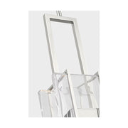 Visual Comfort MDPD74227 Duelle 1-lt 6" LED Pendant-Polished Nickel