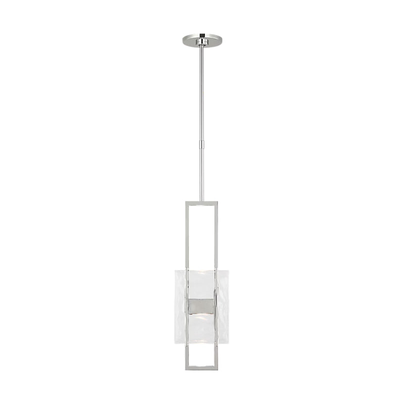 Visual Comfort MDPD74227 Duelle 1-lt 6" LED Pendant-Polished Nickel