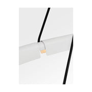 Visual Comfort PBCH80327 Cloak 1-lt 30" LED Chandelier-Matte White