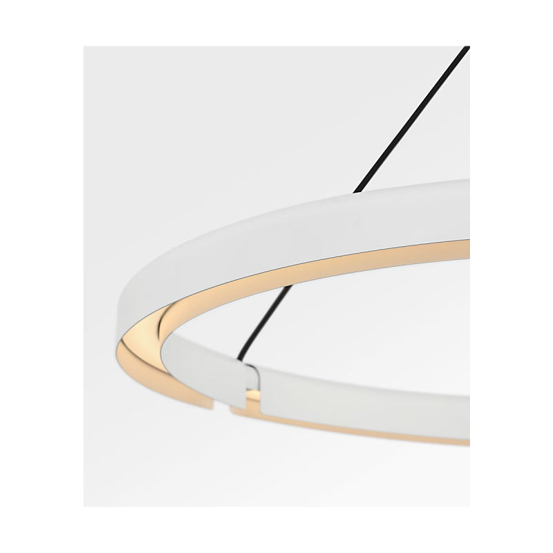 Visual Comfort PBCH80327 Cloak 1-lt 30" LED Chandelier-Matte White