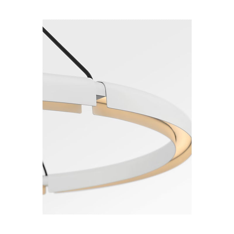 Visual Comfort PBCH80427 Cloak 1-lt 37" LED Chandelier-Matte White