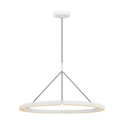Visual Comfort PBCH80427 Cloak 1-lt 37" LED Chandelier-Matte White