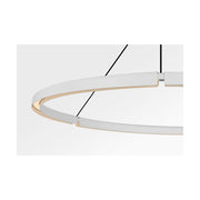 Visual Comfort PBCH80527 Cloak 1-lt 49" LED Chandelier-Matte White
