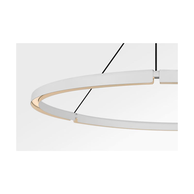 Visual Comfort PBCH80527 Cloak 1-lt 49" LED Chandelier-Matte White