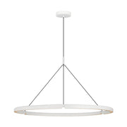 Visual Comfort PBCH80527 Cloak 1-lt 49" LED Chandelier-Matte White