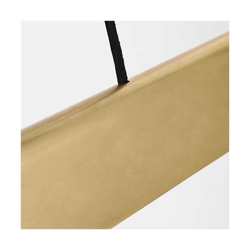 Visual Comfort PBLS79927 Cloak 1-lt 60" LED Linear Chandelier-Hand-Rubbed Antique Brass