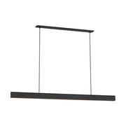 Visual Comfort PBLS79927 Cloak 1-lt 60" LED Linear Chandelier-Nightshade Black