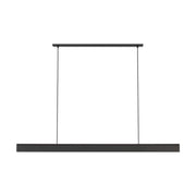 Visual Comfort PBLS79927 Cloak 1-lt 60" LED Linear Chandelier-Nightshade Black