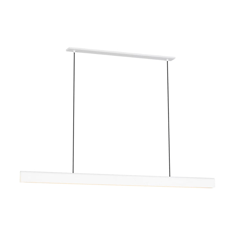 Visual Comfort PBLS79927 Cloak 1-lt 60" LED Linear Chandelier-Matte White