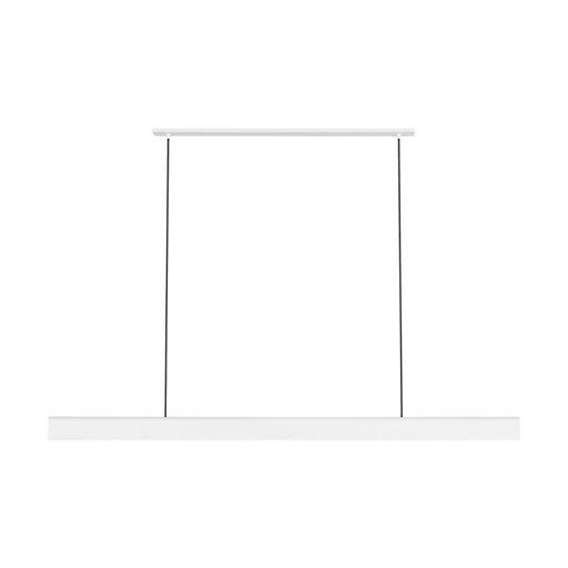 Visual Comfort PBLS79927 Cloak 1-lt 60" LED Linear Chandelier-Matte White