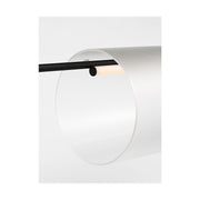 Visual Comfort PBLS80827 Trace 1-lt 60" LED Linear Chandelier-Nightshade Black