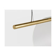 Visual Comfort PBLS80827 Trace 1-lt 60" LED Linear Chandelier-Hand-Rubbed Antique Brass