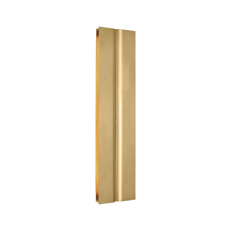 Visual Comfort PBV80027 Cloak 1-lt 18" LED Vanity Light-Hand-Rubbed Antique Brass