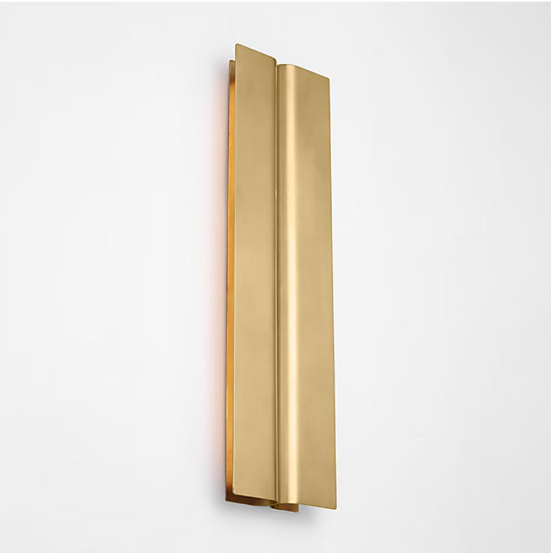Visual Comfort PBV80027 Cloak 1-lt 18" LED Vanity Light-Hand-Rubbed Antique Brass