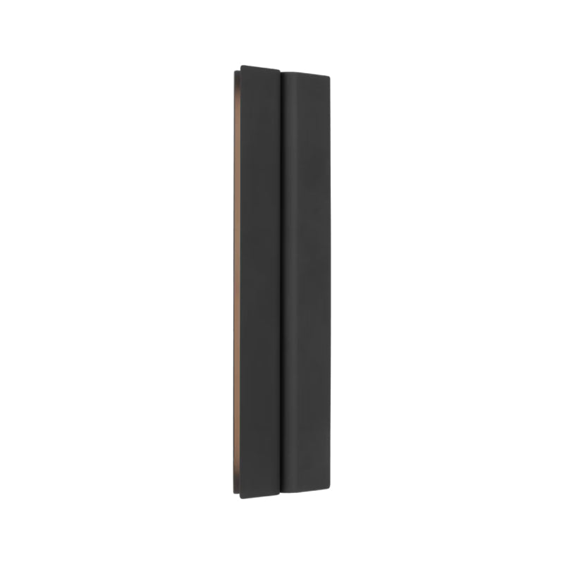 Visual Comfort PBV80027 Cloak 1-lt 18" LED Vanity Light-Nightshade Black